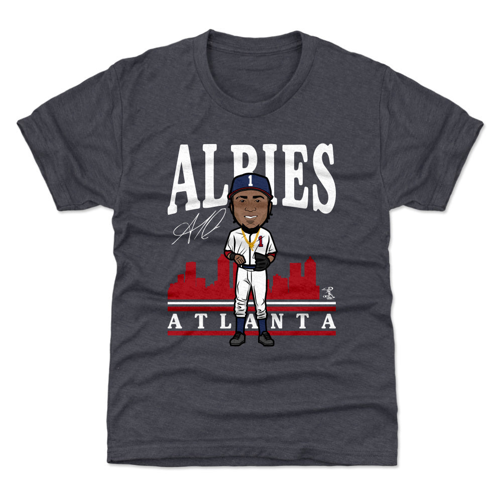 Ozzie Albies Kids T-shirt Atlanta Baseball Ozzie Albies Rise -  Canada