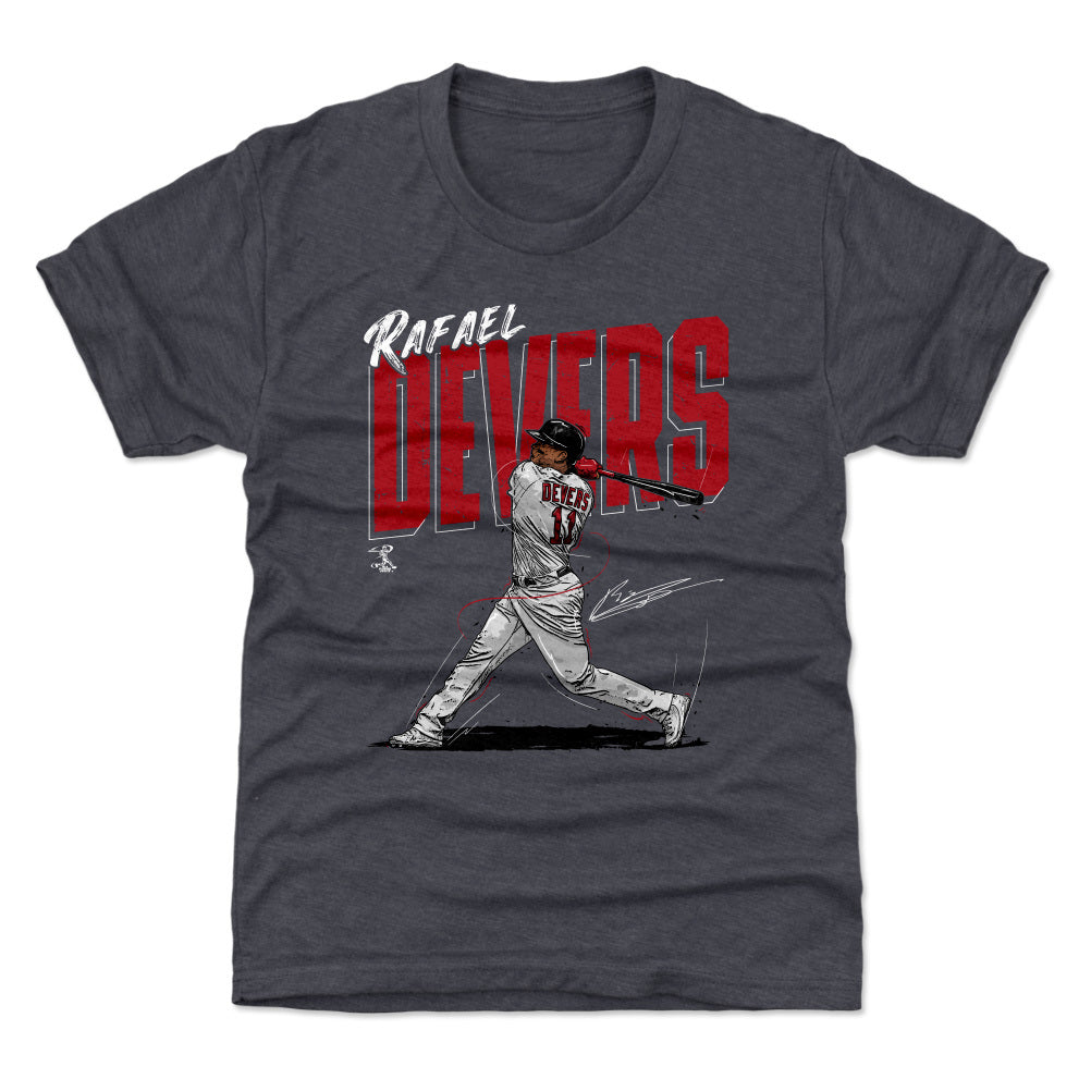 Boston Red Sox Kids 500 Level Rafael Devers Boston Gray Kids Shirt