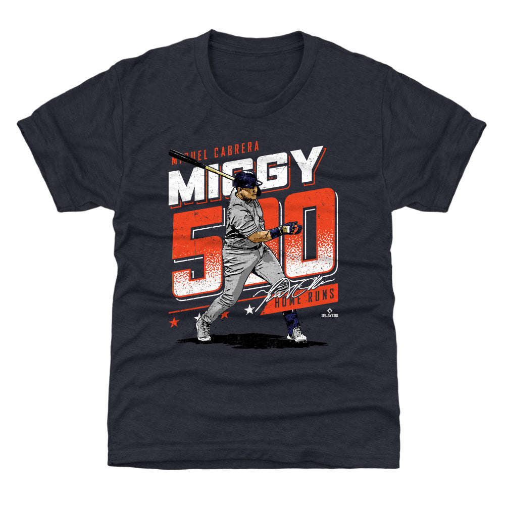 Youth Miguel Cabrera Navy Detroit Tigers Player T-Shirt