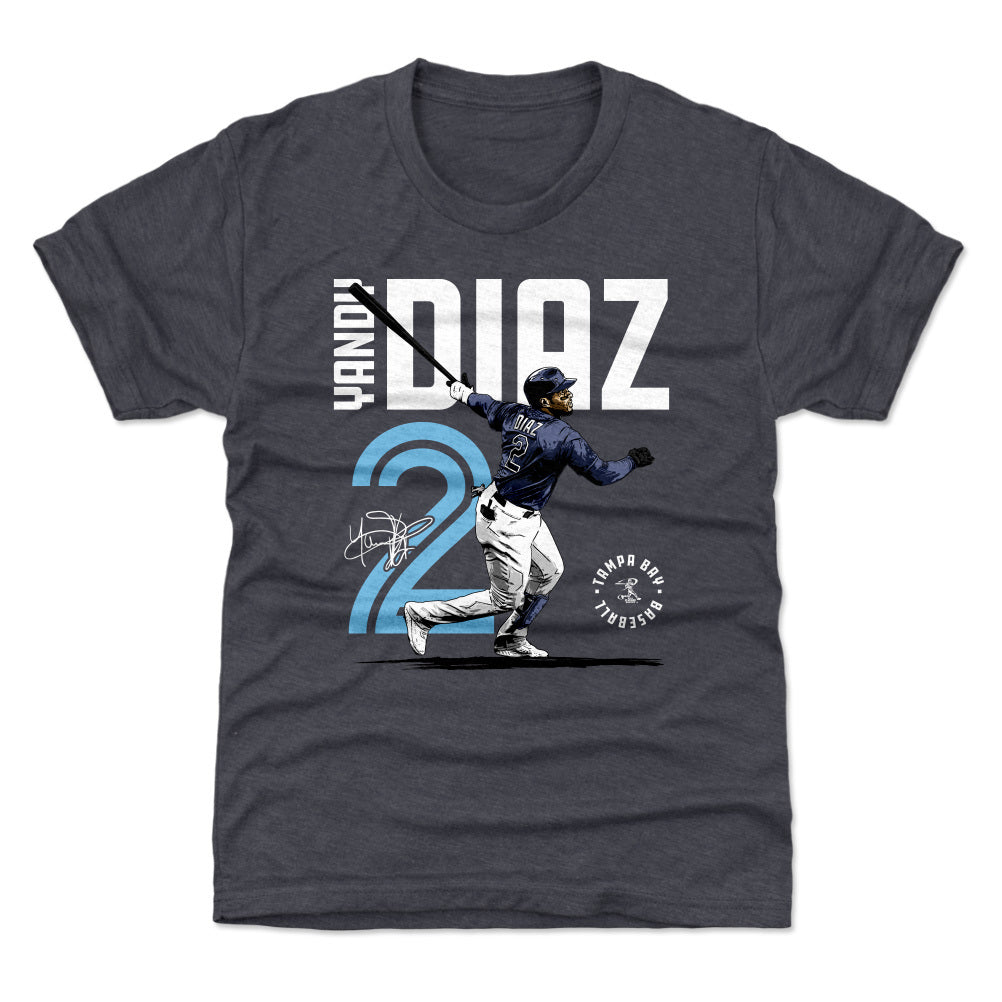 RAYS NAVY SHANE MCCLANAHAN NAME AND NUMBER T-SHIRT