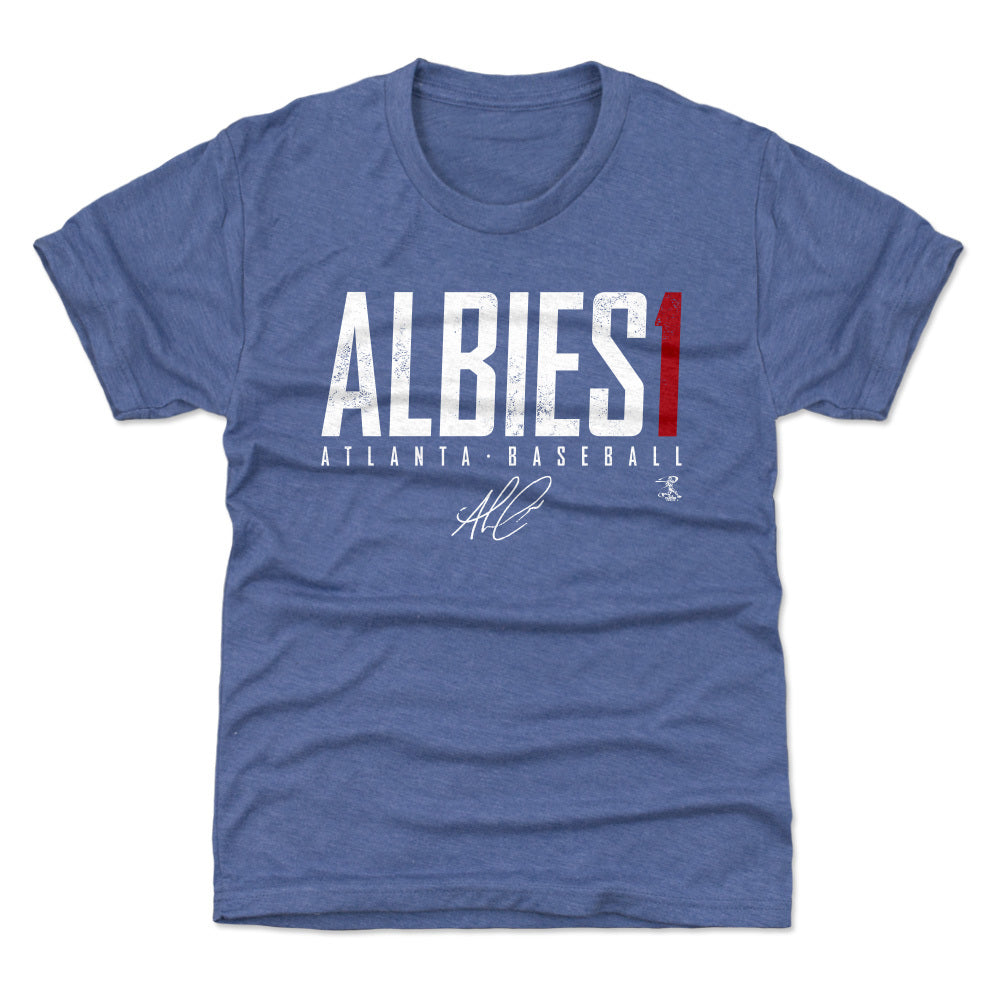  500 LEVEL Ozzie Albies Youth Shirt (Kids Shirt, 6-7Y