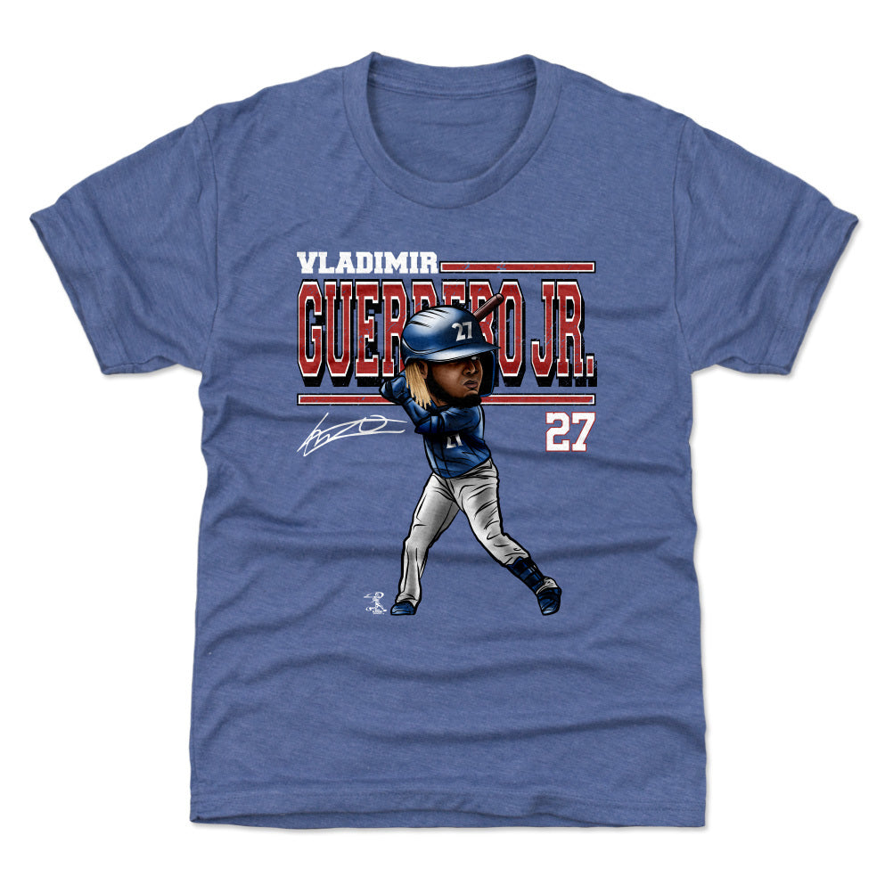 Kids 500 Level Vladimir Guerrero Jr. Toronto Gray Kids Shirt