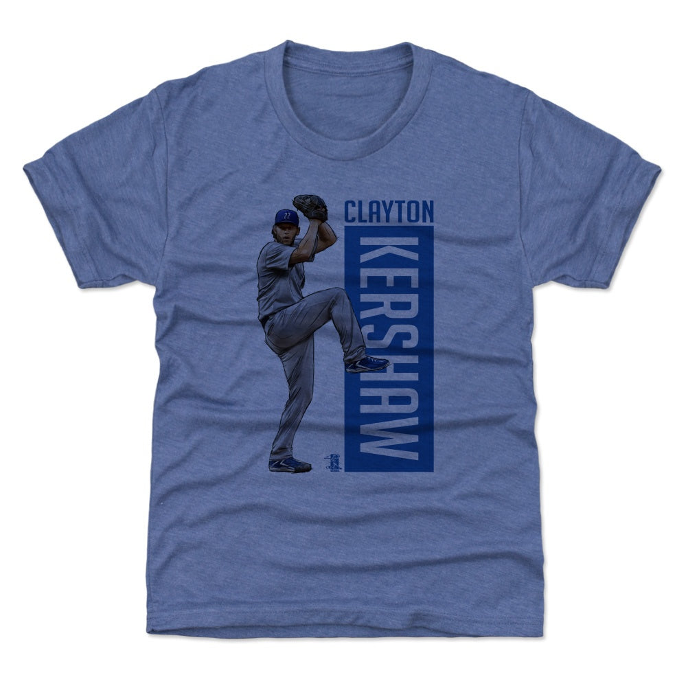 Clayton Kershaw Youth Shirt, Los Angeles Baseball Kids T-Shirt