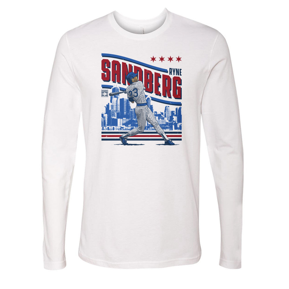 Ryne Sandberg Men&#39;s Long Sleeve T-Shirt | 500 LEVEL