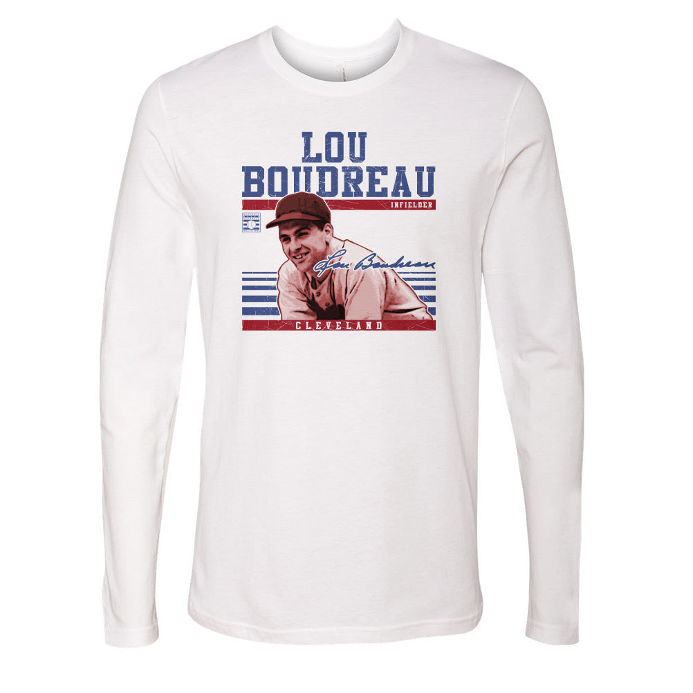 Lou Boudreau Men&#39;s Long Sleeve T-Shirt | 500 LEVEL