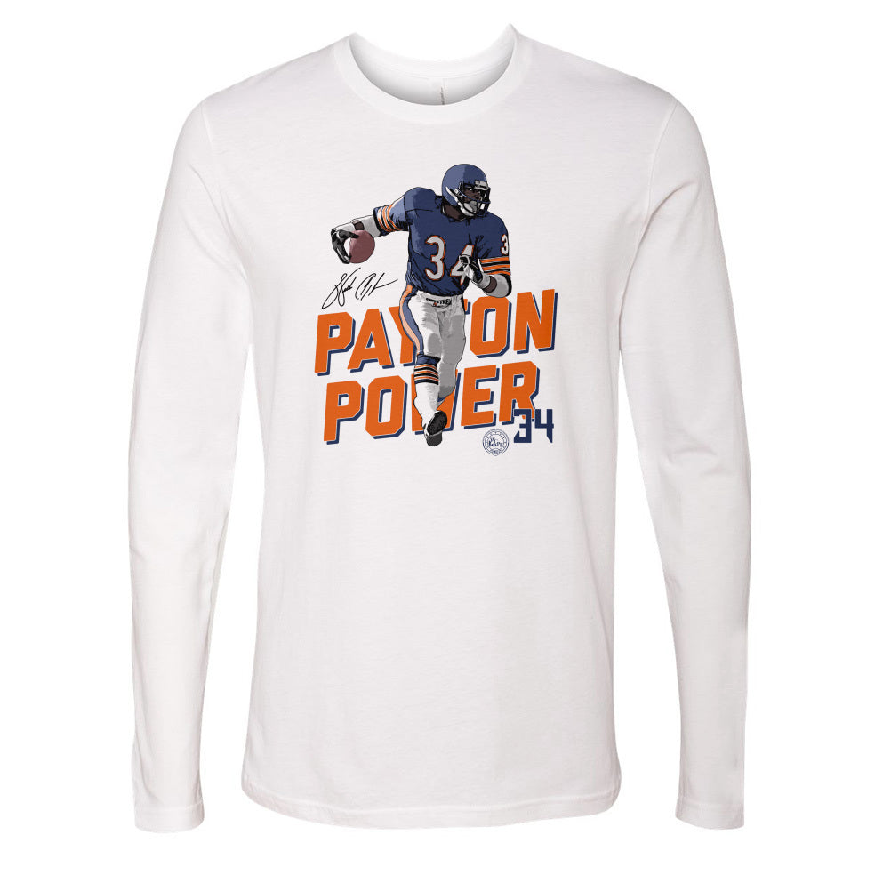 Walter Payton Men&#39;s Long Sleeve T-Shirt | 500 LEVEL