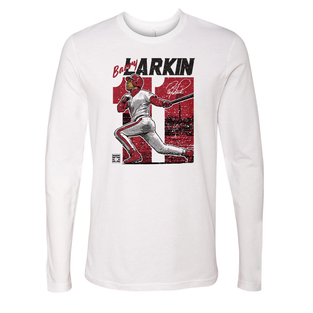 Barry Larkin Men&#39;s Long Sleeve T-Shirt | 500 LEVEL