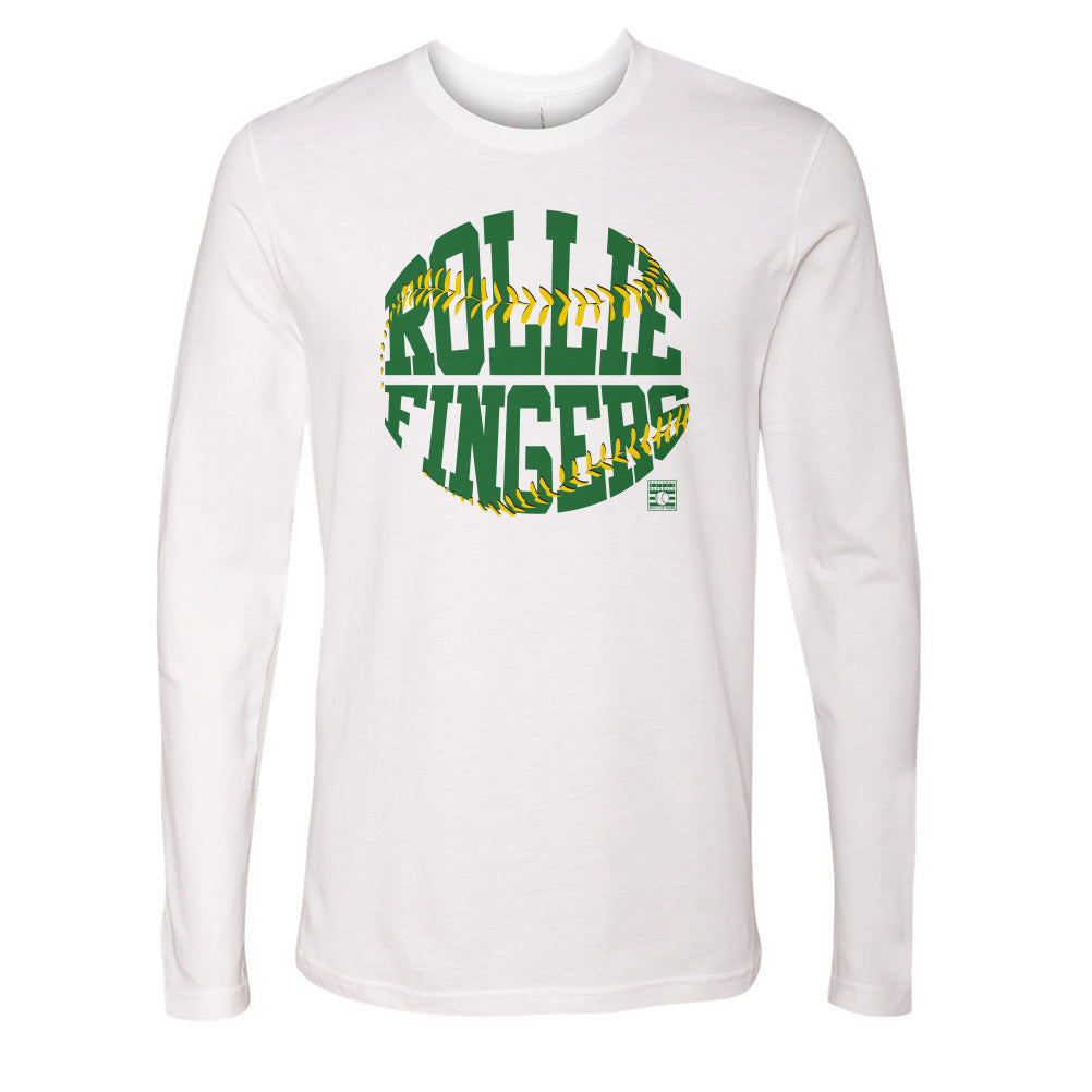 Rollie Fingers Men&#39;s Long Sleeve T-Shirt | 500 LEVEL