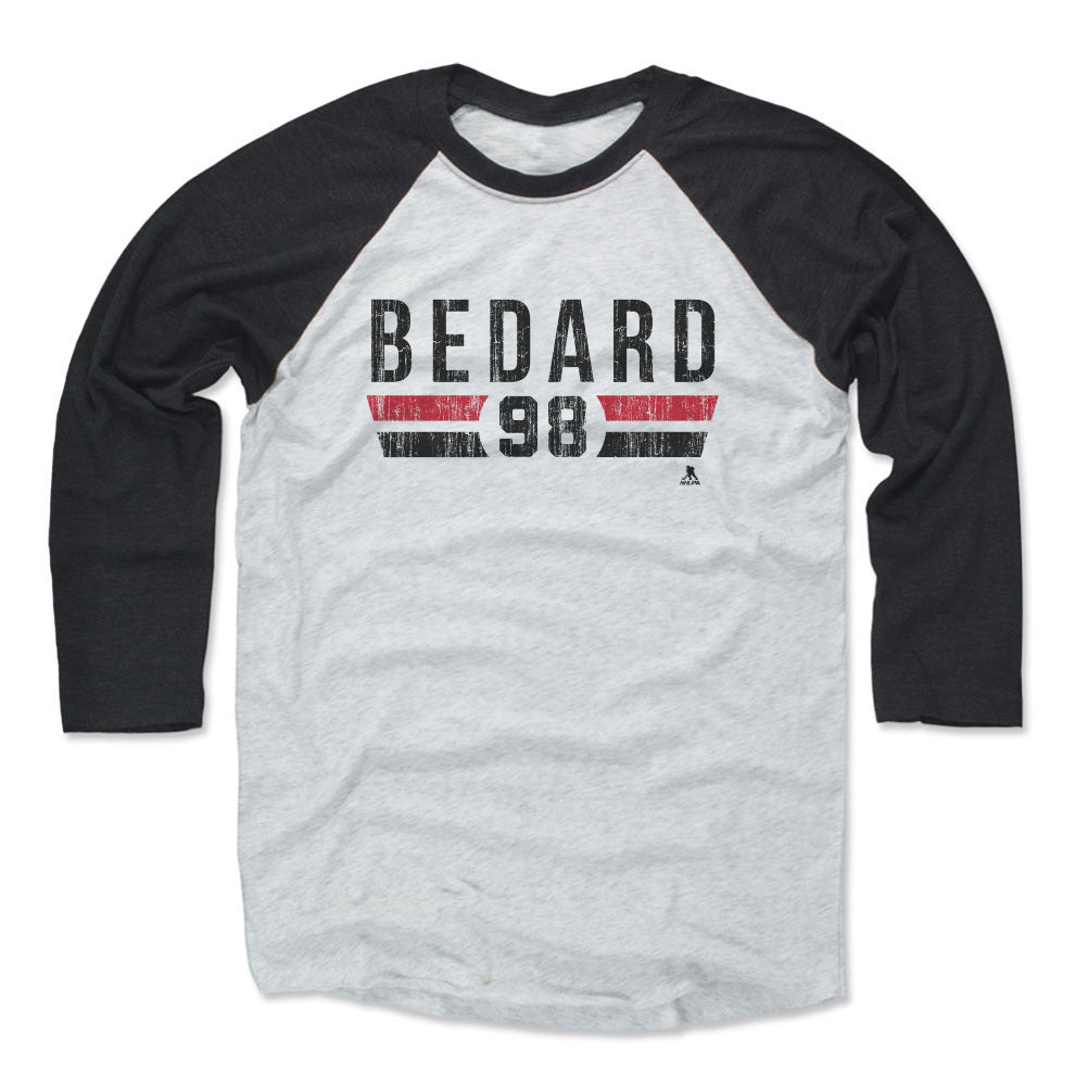 Connor Bedard Men&#39;s Baseball T-Shirt | 500 LEVEL