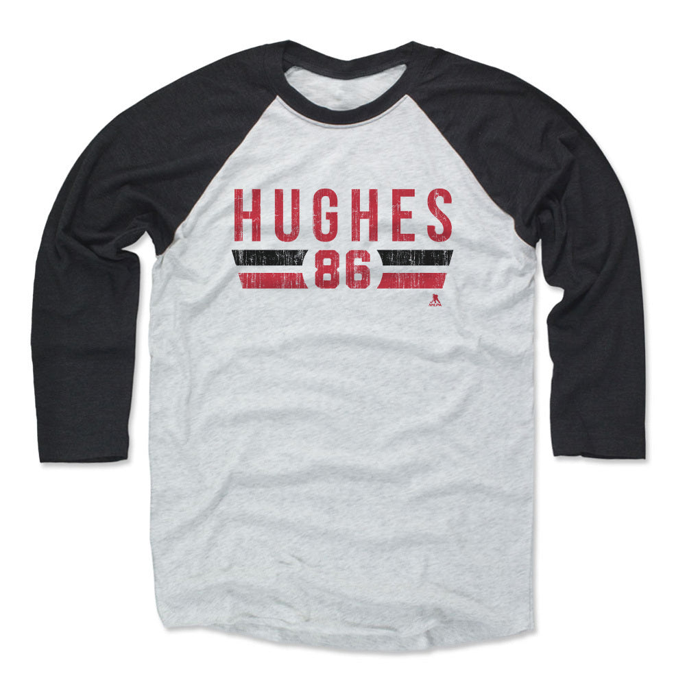 Jack Hughes Men&#39;s Baseball T-Shirt | 500 LEVEL