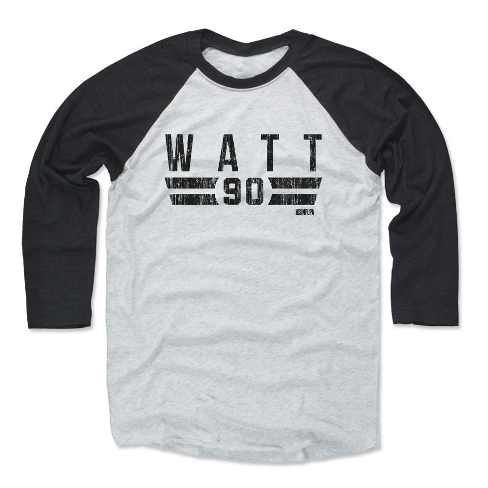 T.J. Watt Baseball Tee Shirt  Pittsburgh Football Men's Baseball