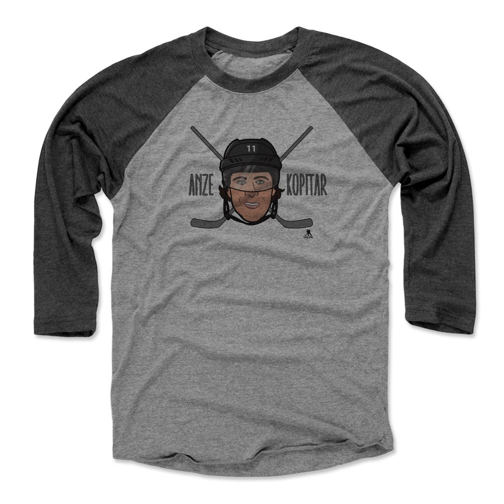 Anze Kopitar Baseball Tee Shirt, Los Angeles Hockey Men's Baseball T-Shirt