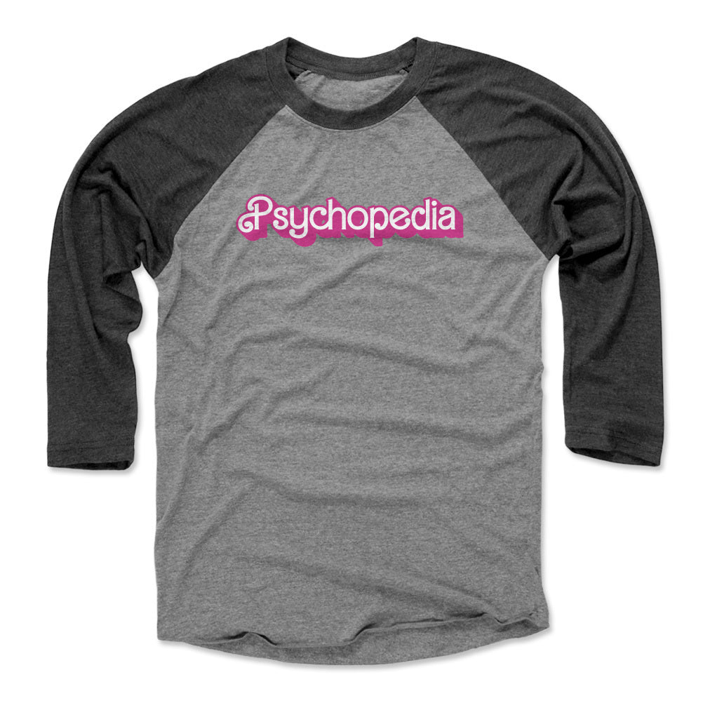 Psychopedia Men&#39;s Baseball T-Shirt | 500 LEVEL