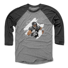 T.J. Watt Baseball Tee Shirt  Pittsburgh Football Men's Baseball