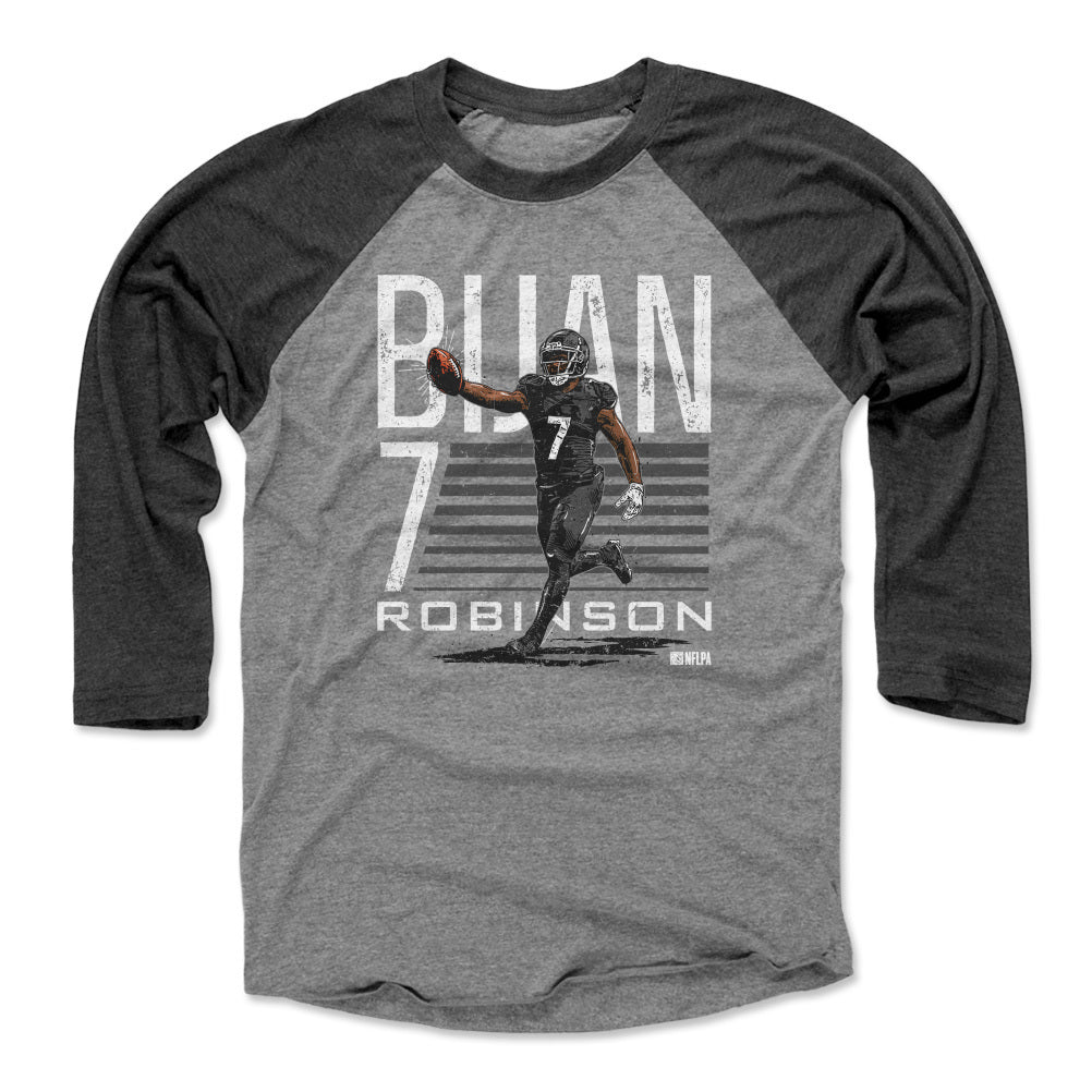 Bijan Robinson Men&#39;s Baseball T-Shirt | 500 LEVEL