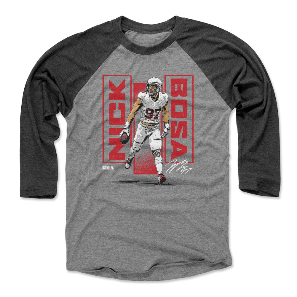 Nick Bosa Men&#39;s Baseball T-Shirt | 500 LEVEL