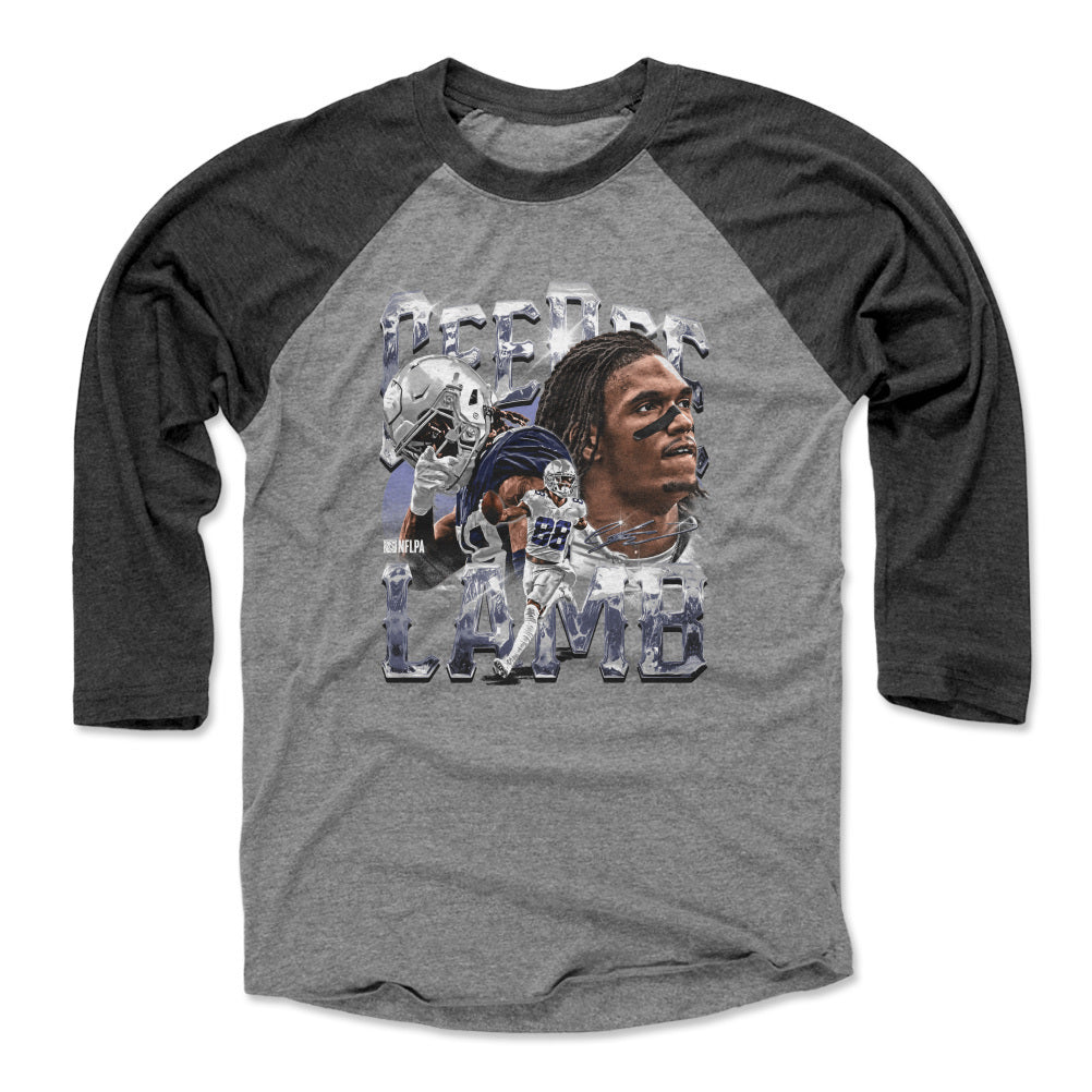 CeeDee Lamb Men&#39;s Baseball T-Shirt | 500 LEVEL