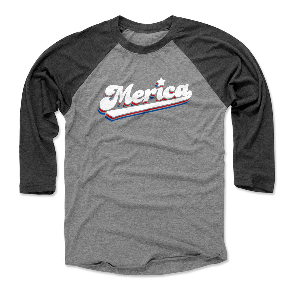 American Pride Men&#39;s Baseball T-Shirt | 500 LEVEL