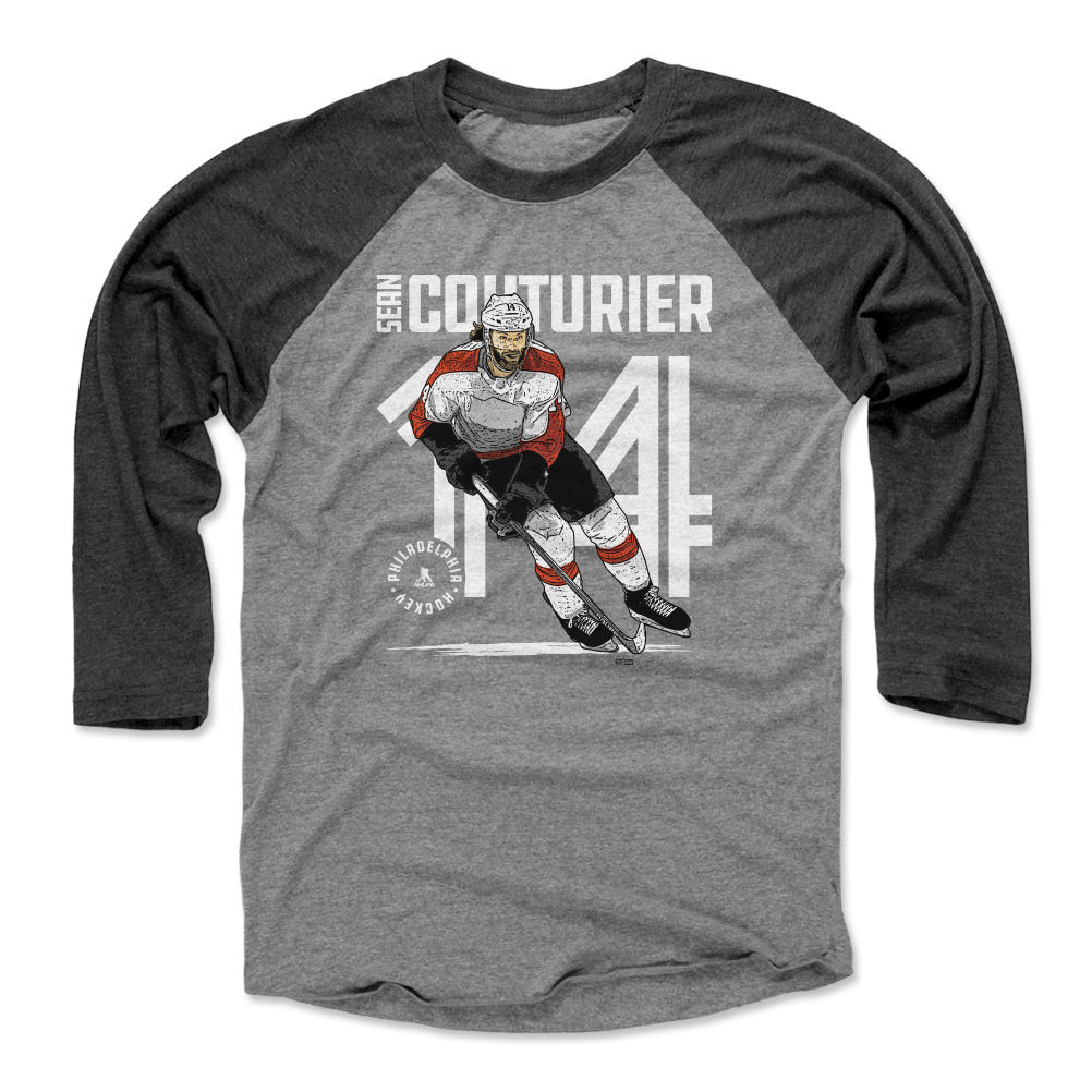 Sean Couturier Men&#39;s Baseball T-Shirt | 500 LEVEL