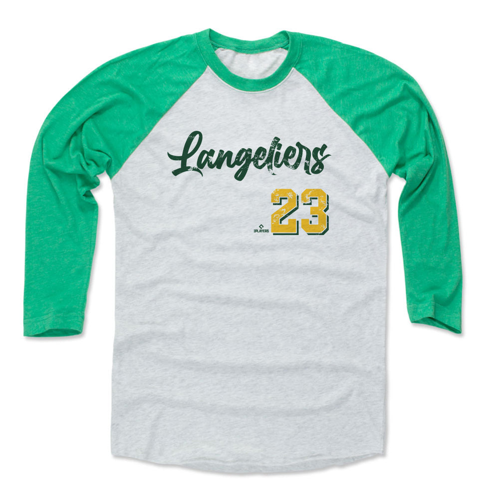 Shea Langeliers Men&#39;s Baseball T-Shirt | 500 LEVEL