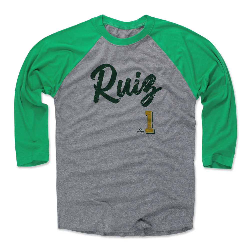 Esteury Ruiz Men&#39;s Baseball T-Shirt | 500 LEVEL