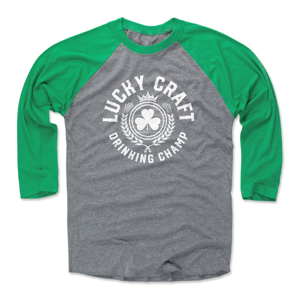 St. Patrick&#39;s Day Men&#39;s Baseball T-Shirt | 500 LEVEL