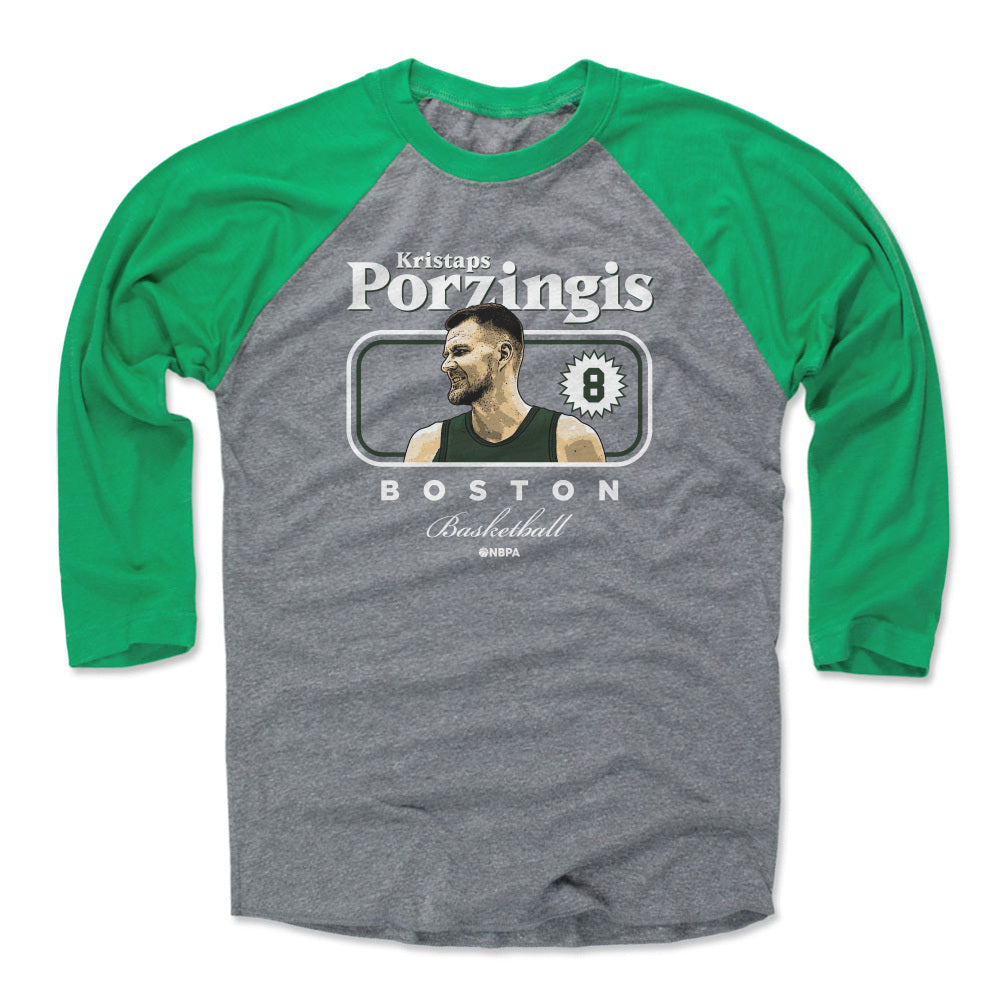 Kristaps Porzingis Men&#39;s Baseball T-Shirt | 500 LEVEL