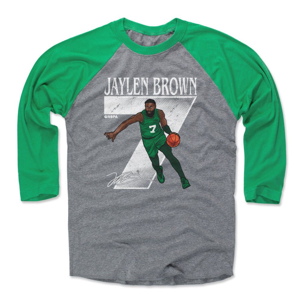 Jaylen Brown Men&#39;s Baseball T-Shirt | 500 LEVEL