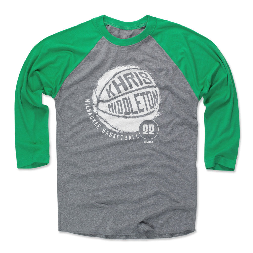 Khris Middleton Men&#39;s Baseball T-Shirt | 500 LEVEL