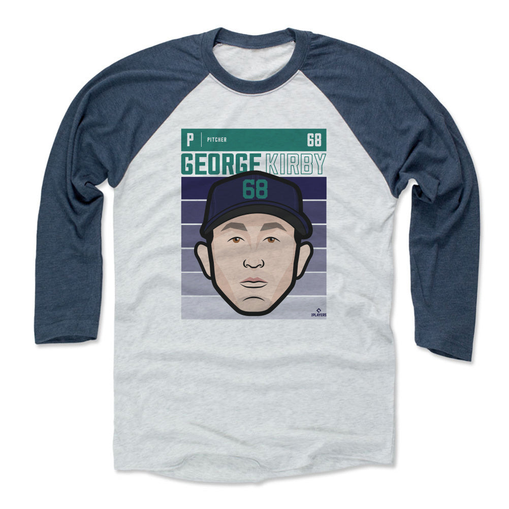 George Kirby Men&#39;s Baseball T-Shirt | 500 LEVEL