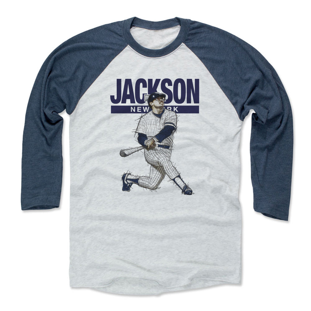 Reggie Jackson Men&#39;s Baseball T-Shirt | 500 LEVEL