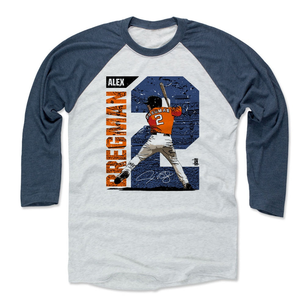 Houston Astros Men's 500 Level Alex Bregman Houston White T-Shirt