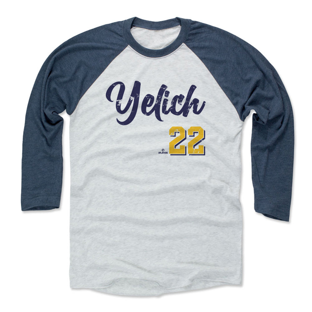 Christian Yelich Men&#39;s Baseball T-Shirt | 500 LEVEL