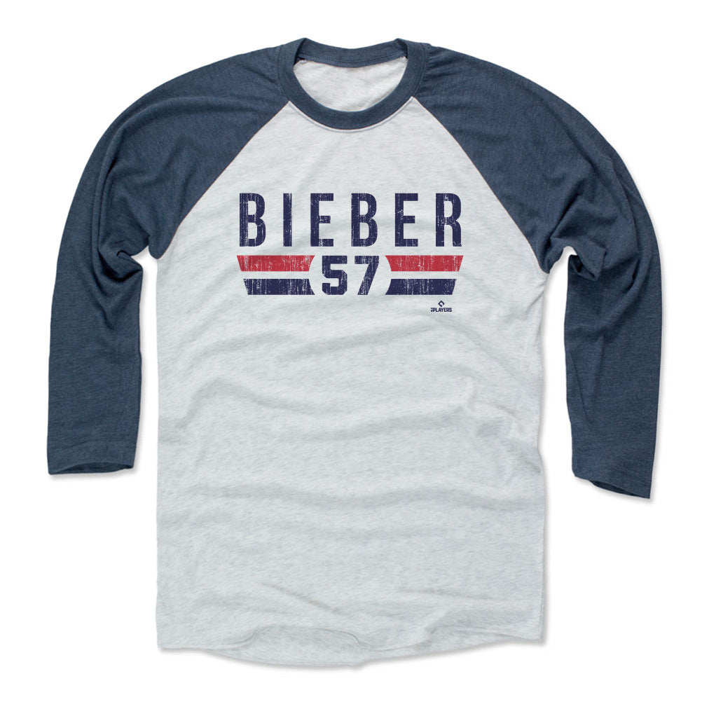 Shane Bieber Men&#39;s Baseball T-Shirt | 500 LEVEL