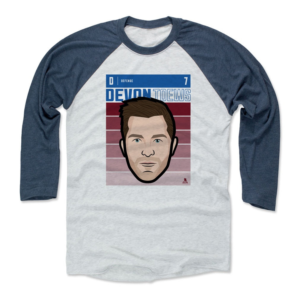 Devon Toews Men&#39;s Baseball T-Shirt | 500 LEVEL