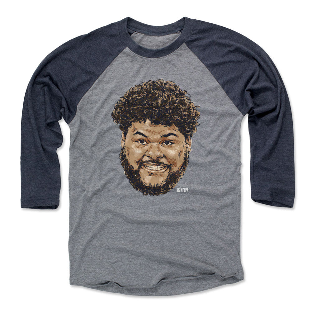 Darnell Wright Men&#39;s Baseball T-Shirt | 500 LEVEL