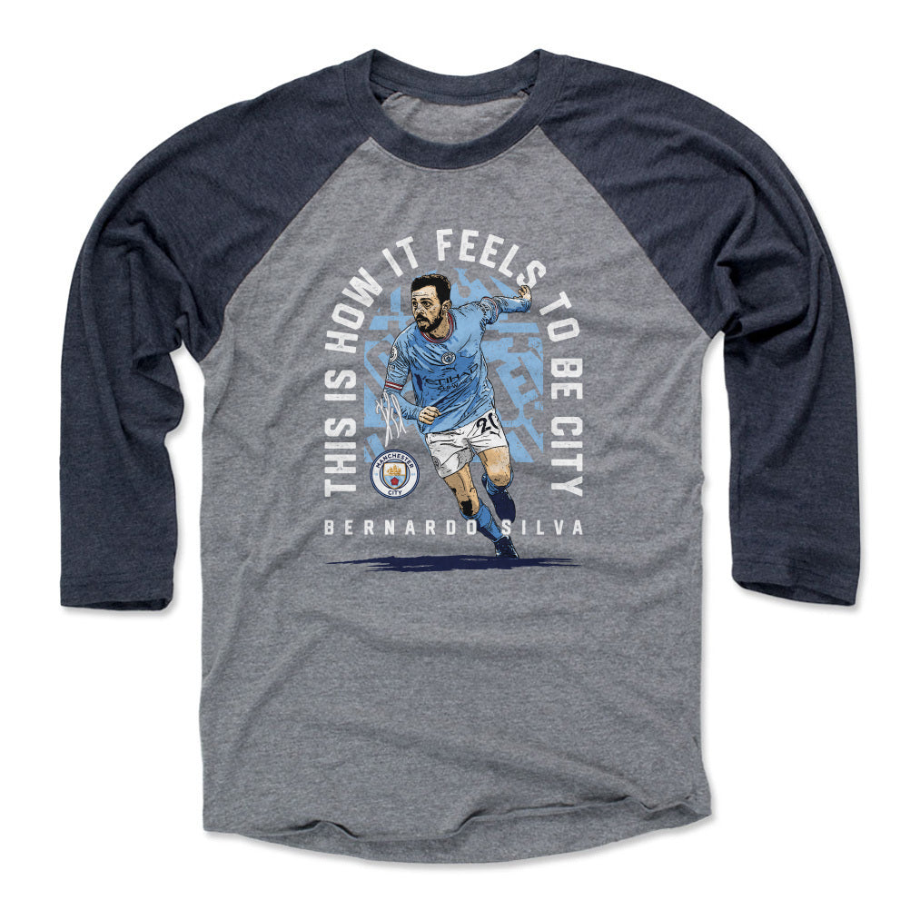 Bernardo Silva Men&#39;s Baseball T-Shirt | 500 LEVEL
