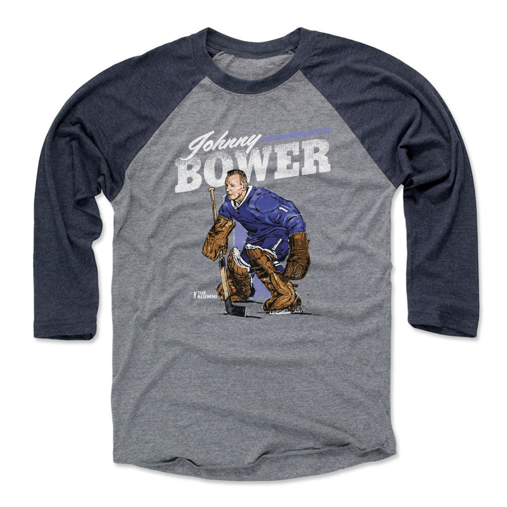 Johnny Bower Men&#39;s Baseball T-Shirt | 500 LEVEL