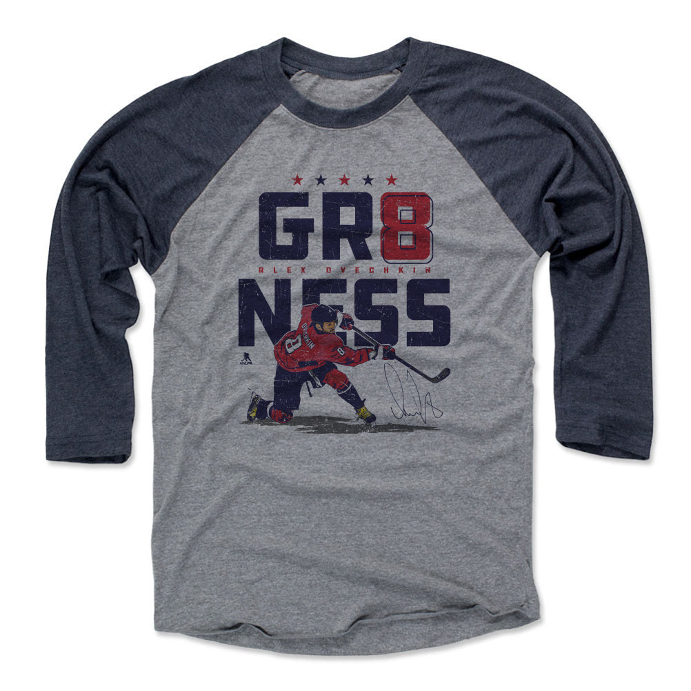 Alex Ovechkin Men&#39;s Baseball T-Shirt | 500 LEVEL