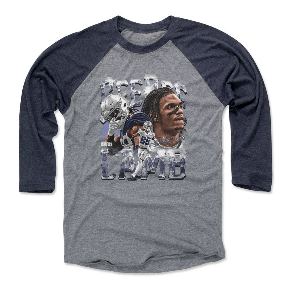 CeeDee Lamb Men&#39;s Baseball T-Shirt | 500 LEVEL