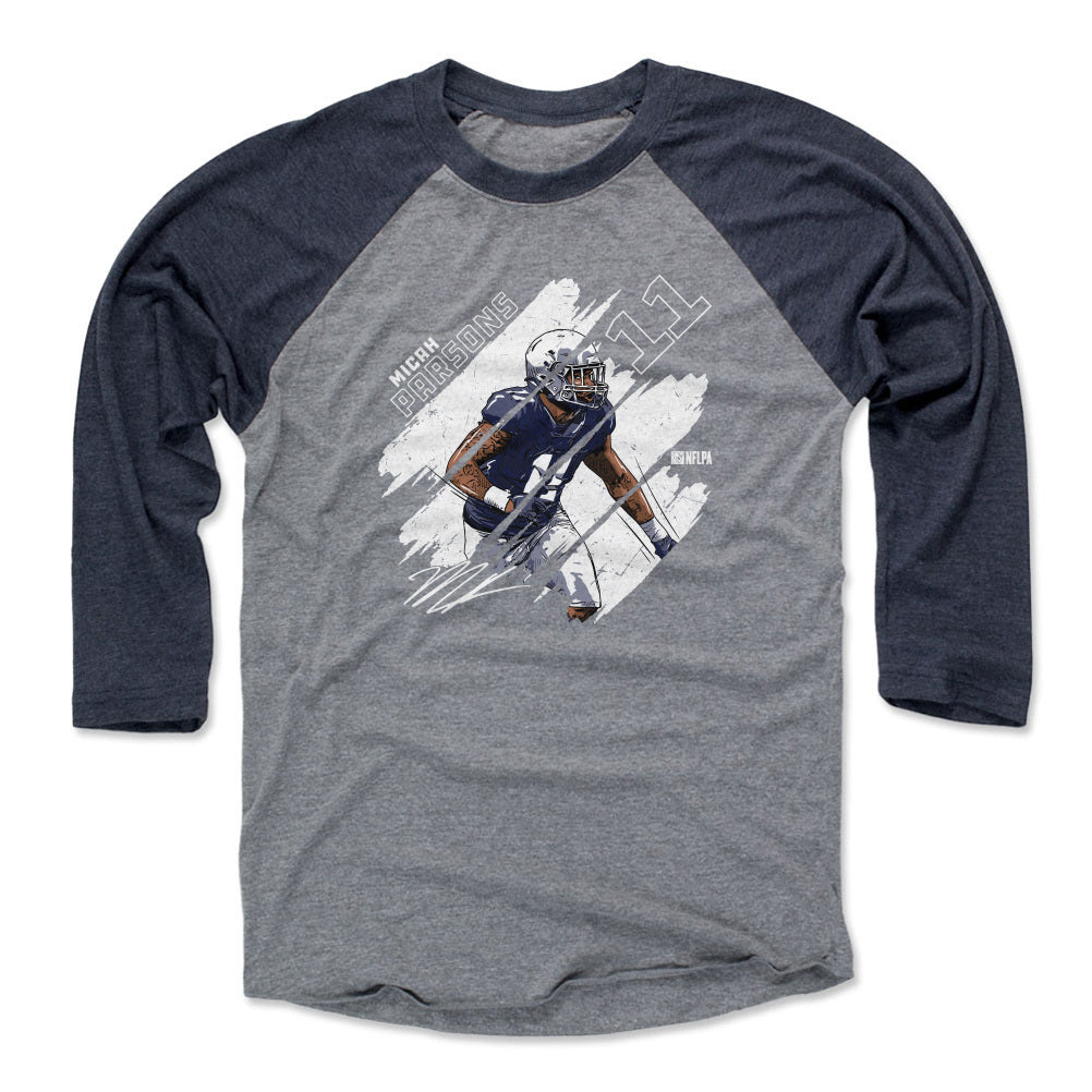 Micah Parsons Men&#39;s Baseball T-Shirt | 500 LEVEL