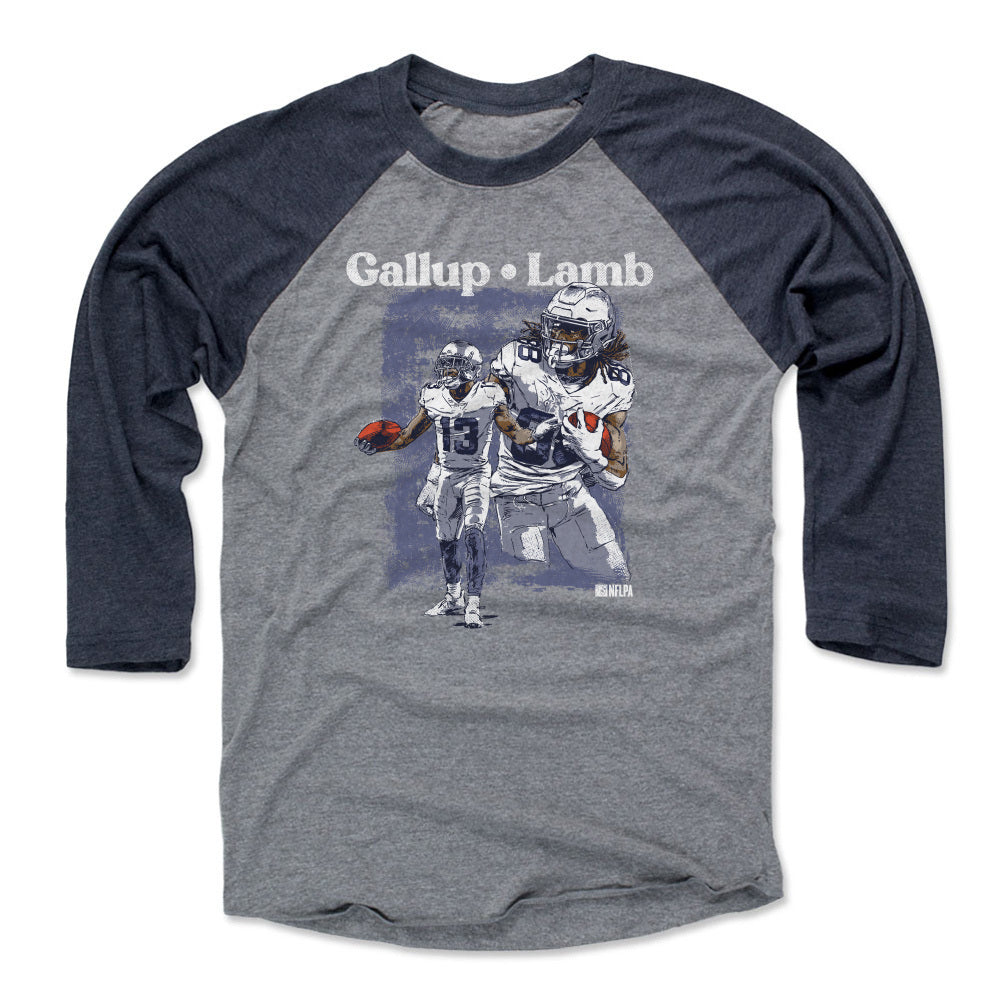 CeeDee Lamb Men&#39;s Baseball T-Shirt | 500 LEVEL