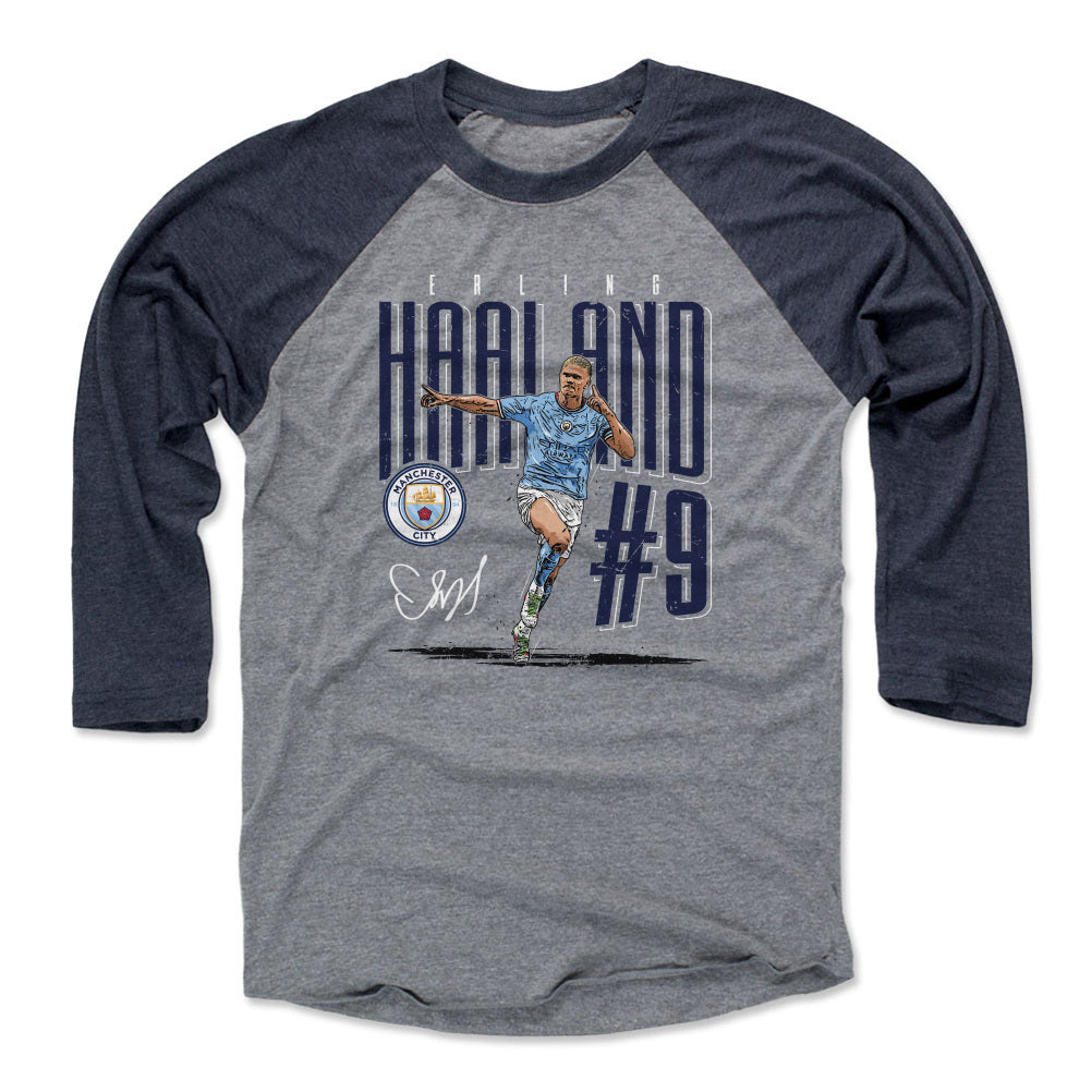 Erling Haaland Men&#39;s Baseball T-Shirt | 500 LEVEL