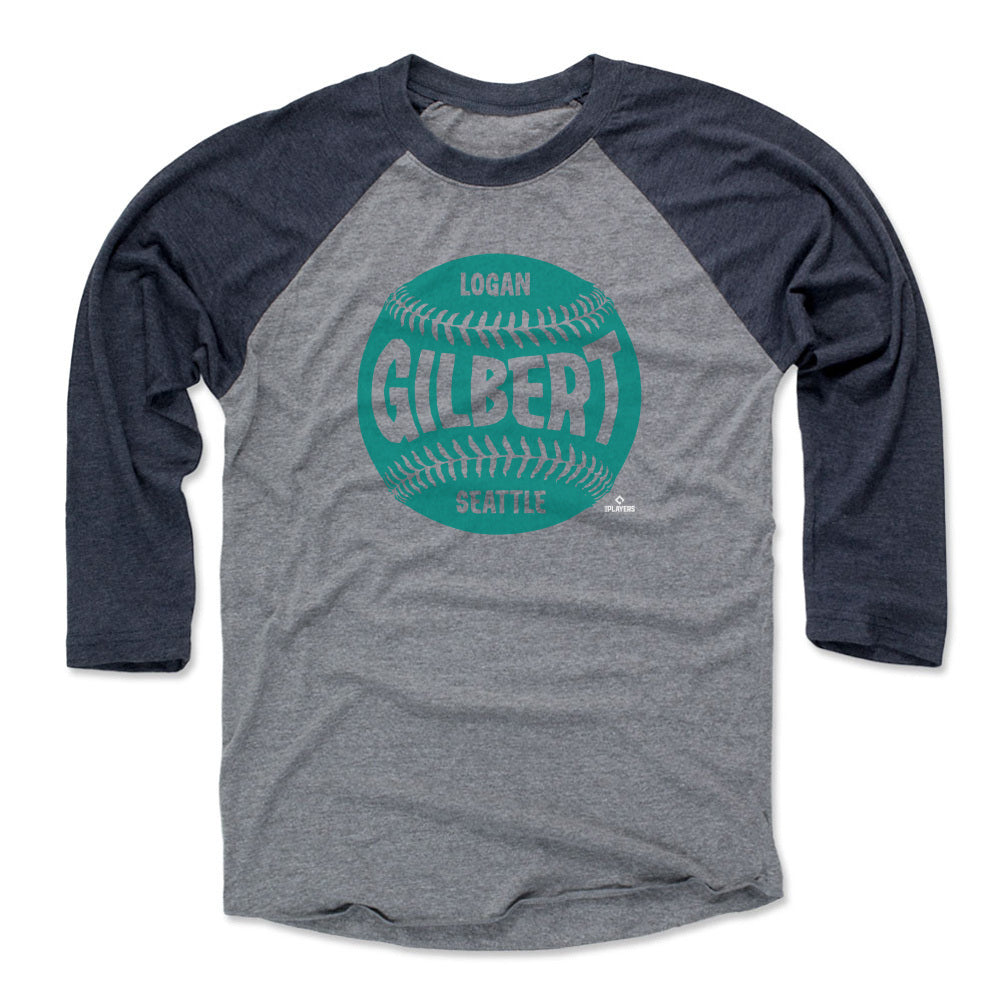 Logan Gilbert Men&#39;s Baseball T-Shirt | 500 LEVEL