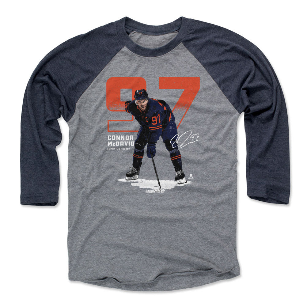 Connor McDavid Men&#39;s Baseball T-Shirt | 500 LEVEL