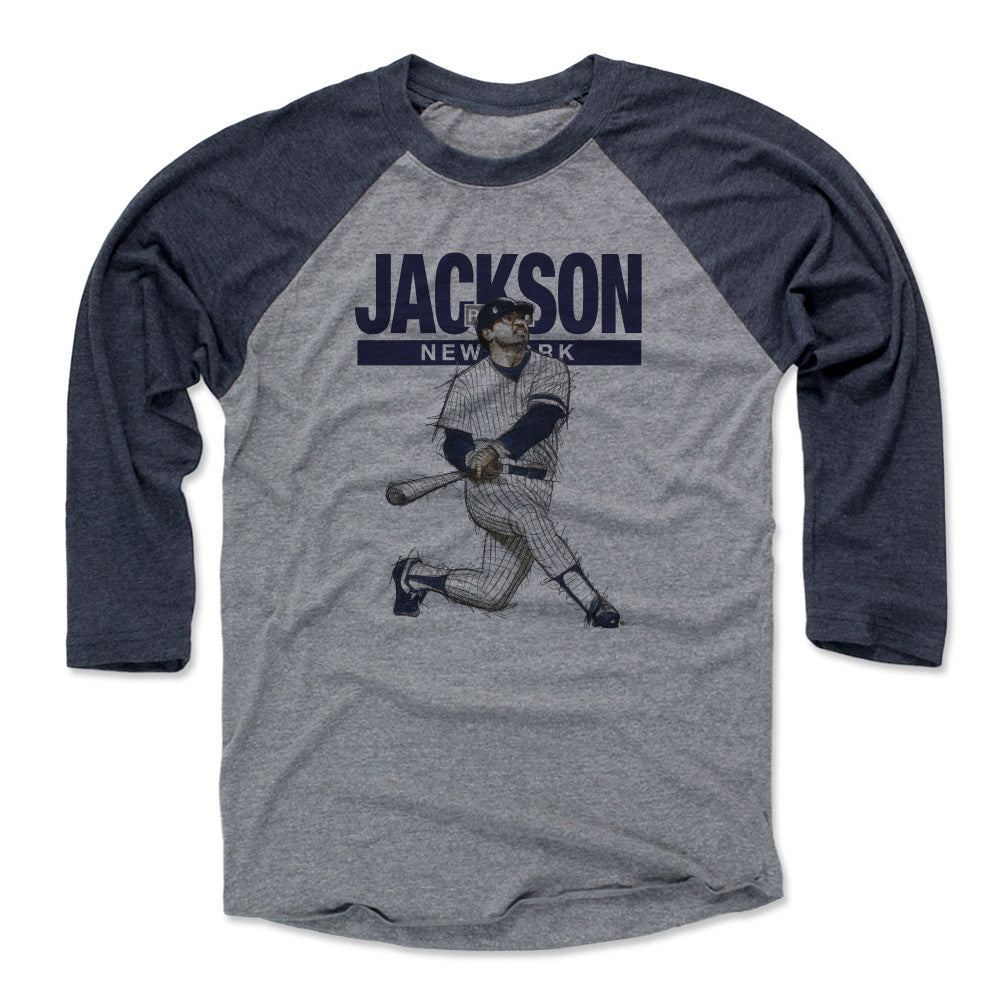 Reggie Jackson Men&#39;s Baseball T-Shirt | 500 LEVEL