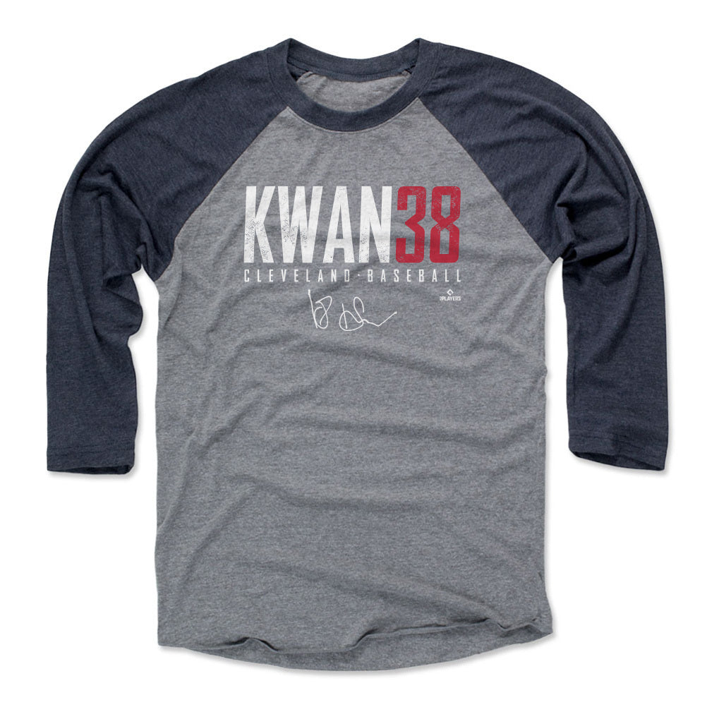 Steven Kwan Men&#39;s Baseball T-Shirt | 500 LEVEL