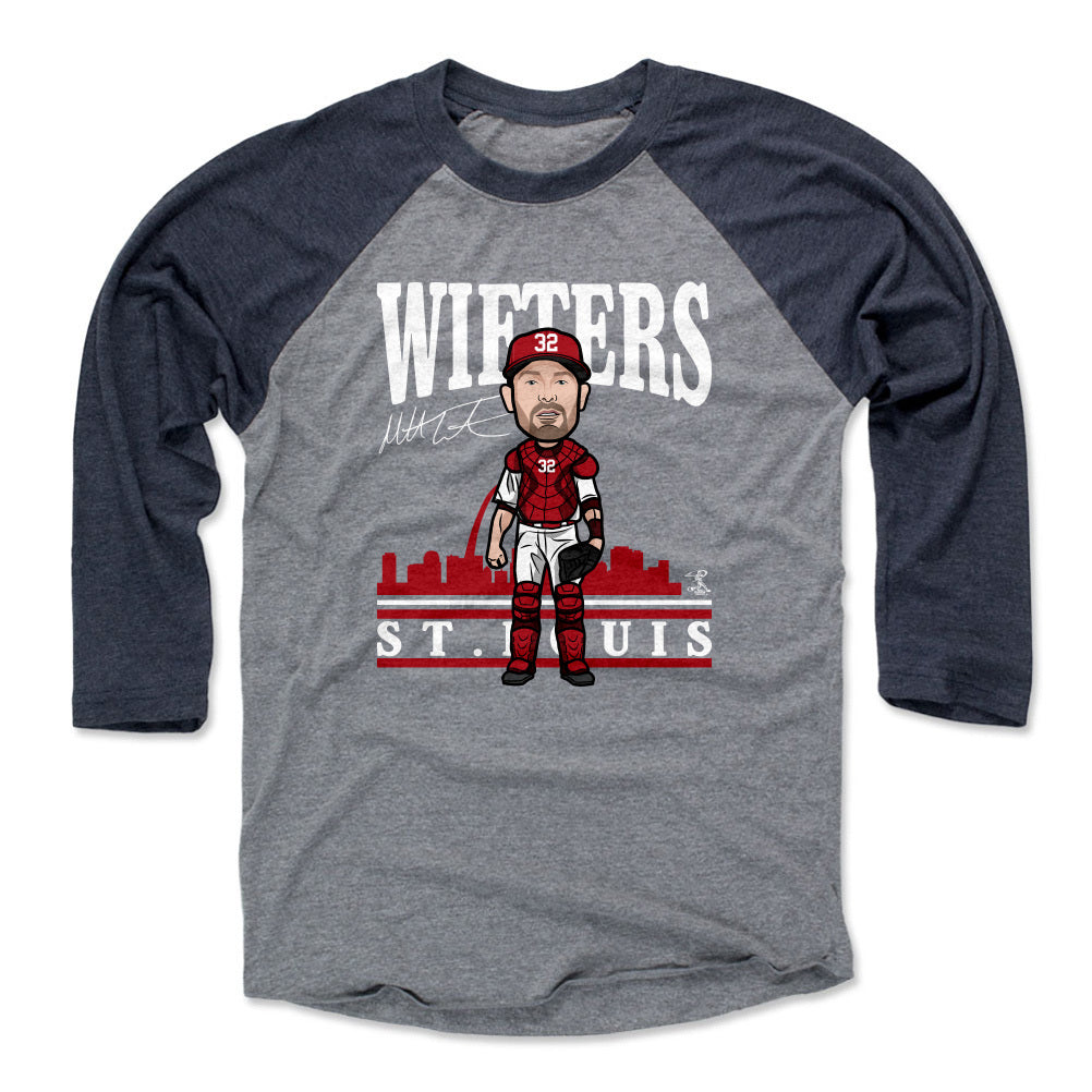 St. Louis Cardinals Men's 500 Level Matt Wieters St. Louis Gray Shirt