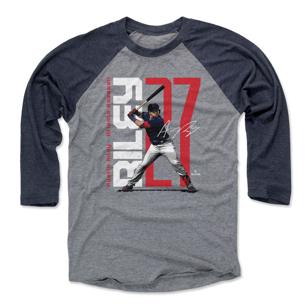 Austin Riley Men&#39;s Baseball T-Shirt | 500 LEVEL