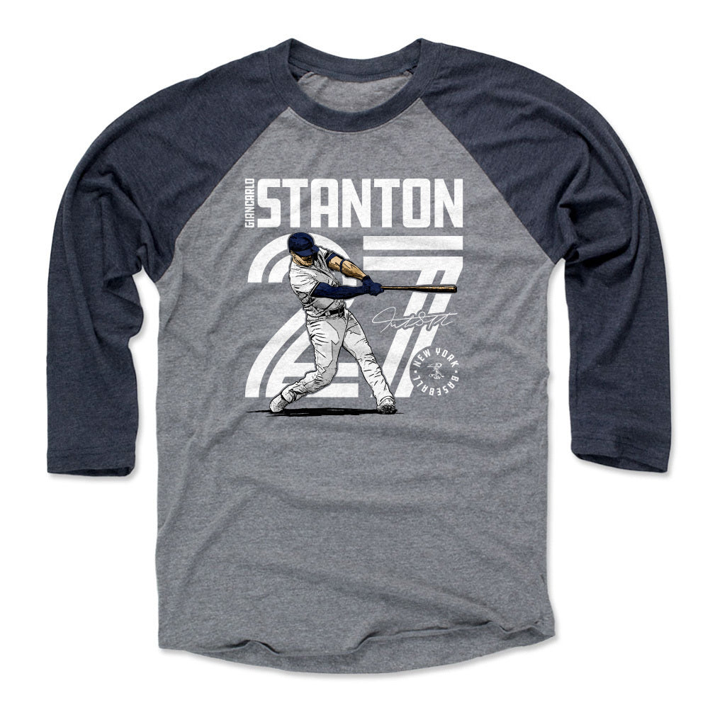 Men's 500 Level Giancarlo Stanton New York Gray T-Shirt